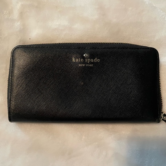 Kate Spade black wallet! - Picture 2 of 2